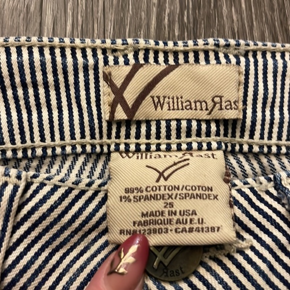 William Rast Striped Shorts - Picture 3 of 3